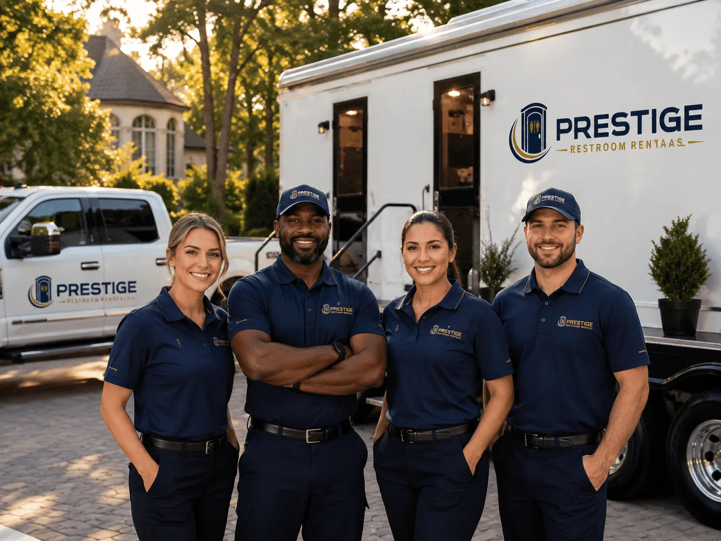 Trusted Luxury Portable Restrooms company in Hilbert, WI